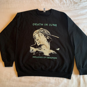 Death In June "hollows of devotion" crewneck size large