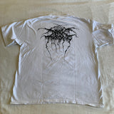 Darkthrone "a blaze in the northern sky" white size XL