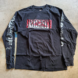 Integrity "all death is mine world tour 2019" long sleeve size large