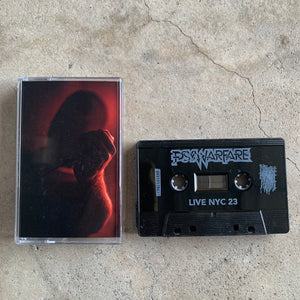 Psywarfare "Live NYC 23" cassette /23