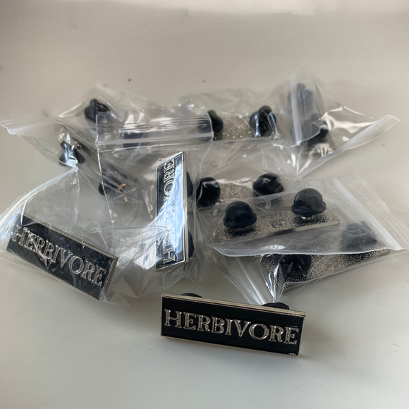 Herbivore enamel pin