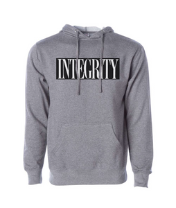 Integrity "Den Of Iniquity" gray hoodie